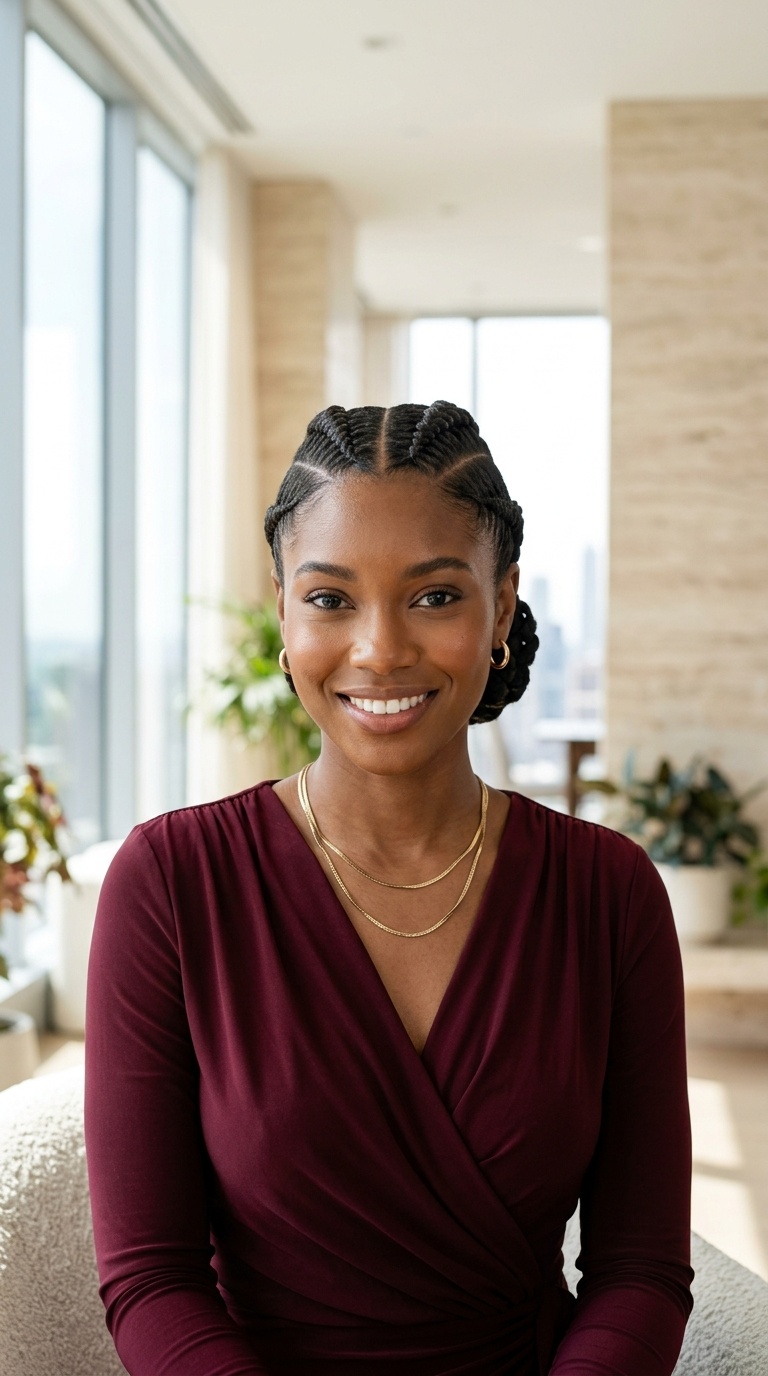 Dutch Braids For Black Women