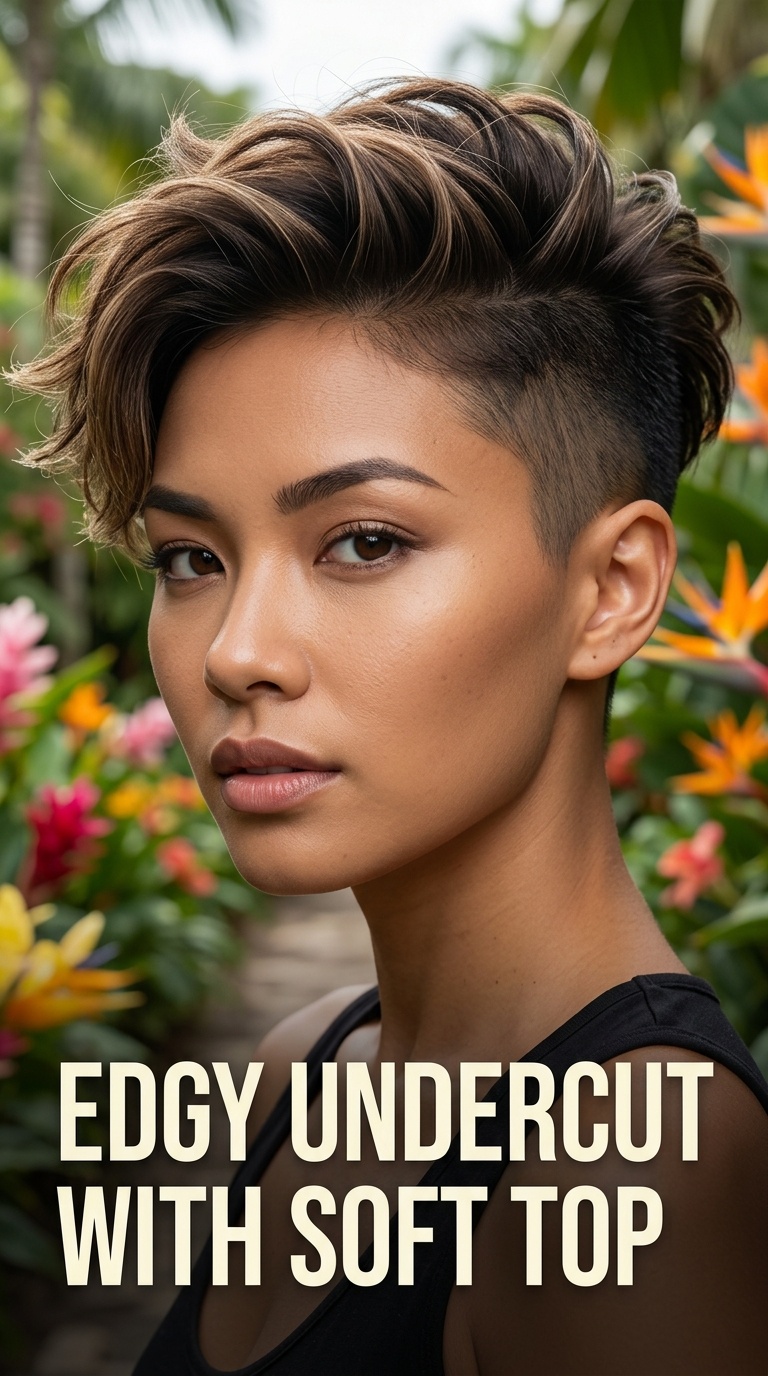Edgy Undercut with Soft Top