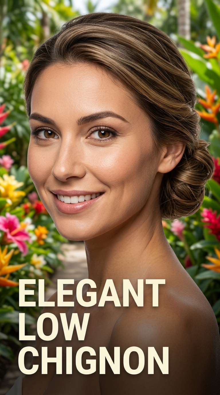 Elegant Low Chignon