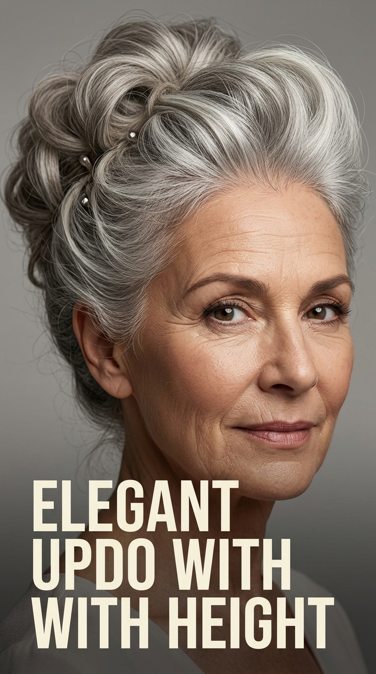 Elegant Updo with Height
