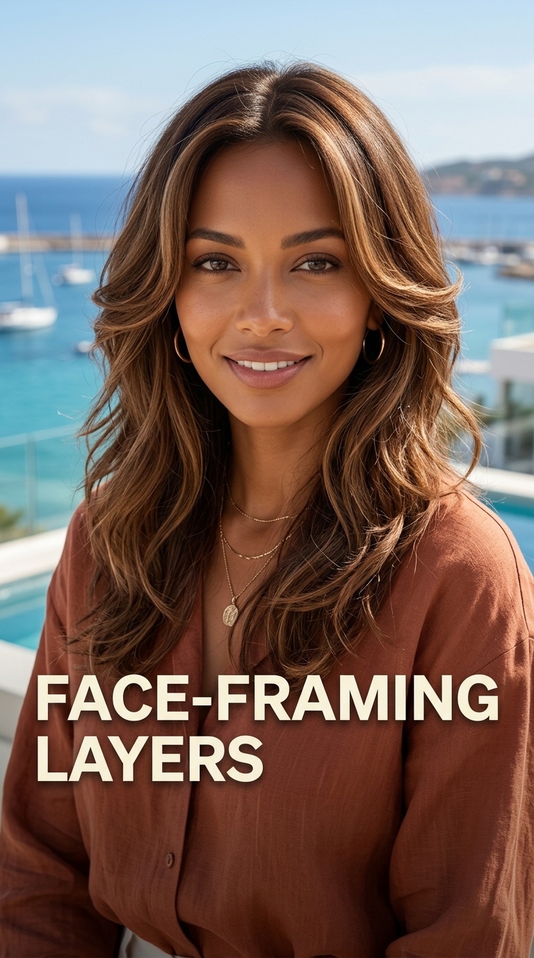Face-Framing Layers