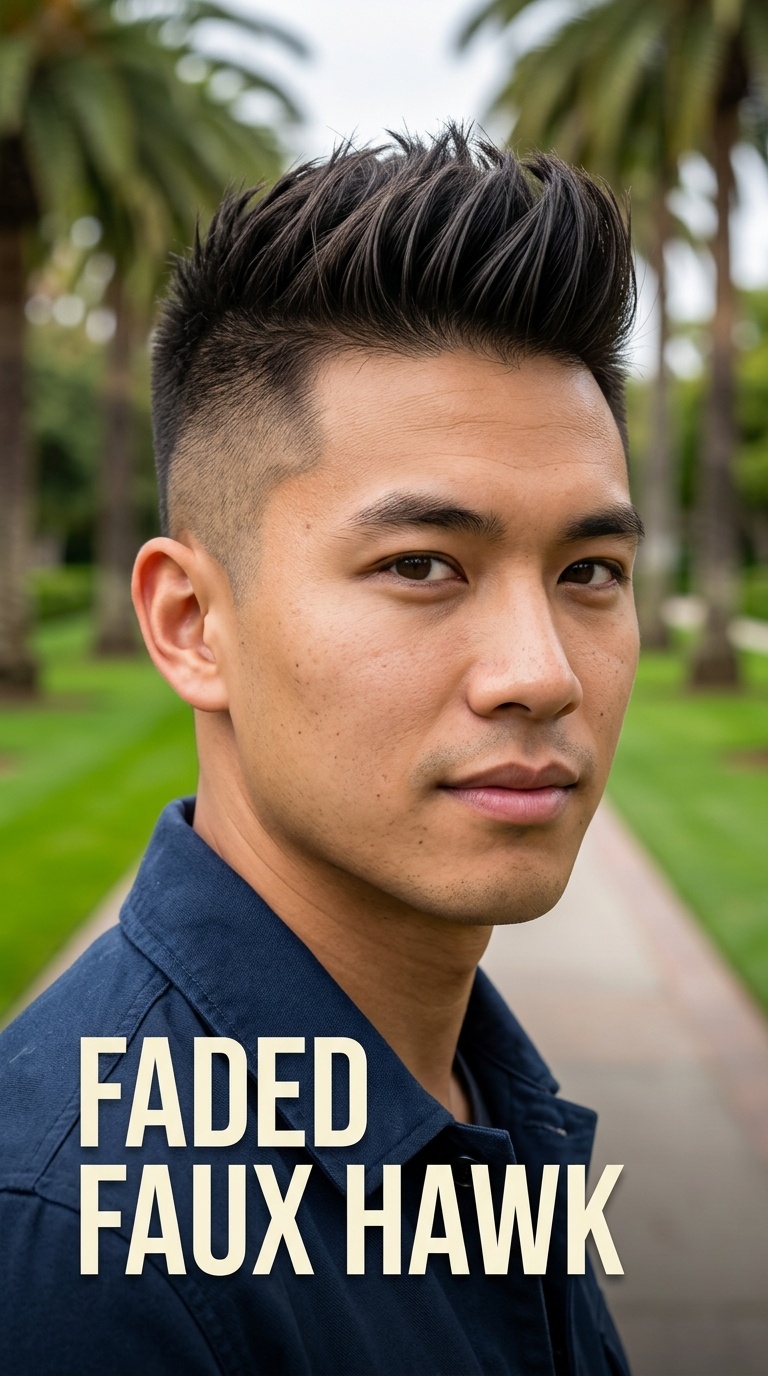 Faded Faux Hawk