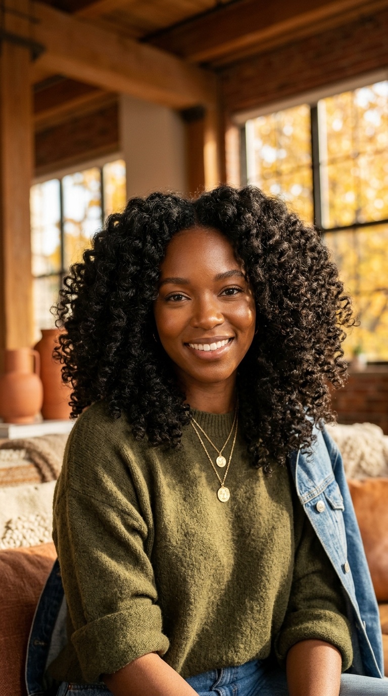 Fall Denim On Denim For Black Women