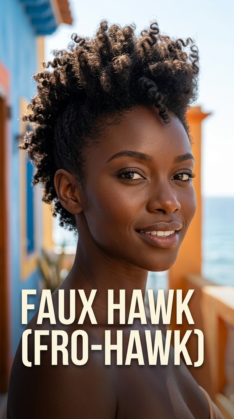 Faux Hawk (Fro-Hawk)