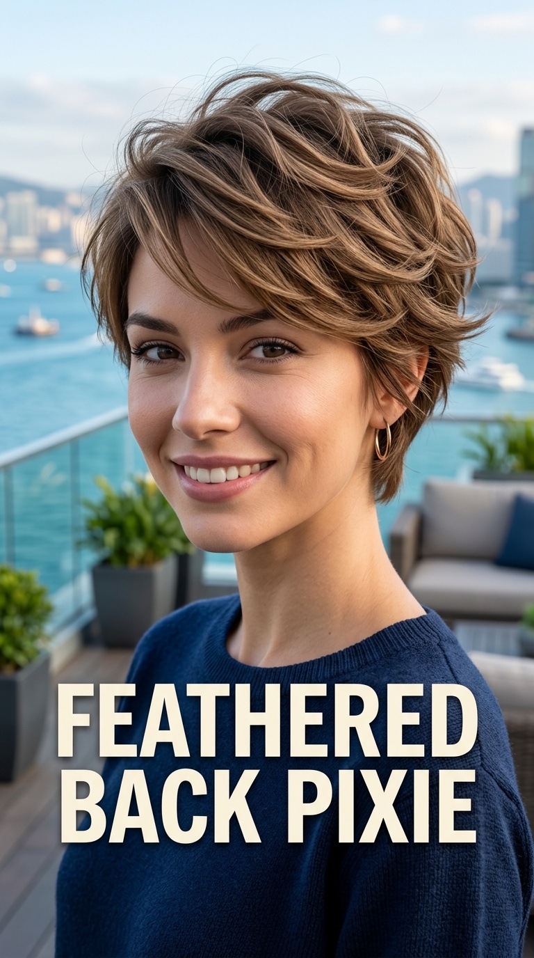 Feathered Back Pixie