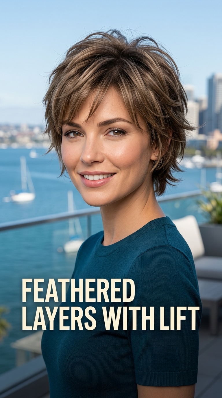Feathered Layers with Lift