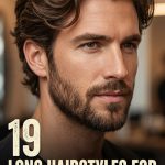 19 Long Hairstyles for Men with Natural Flowing Waves