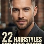 22 Hairstyles for Guys Short Cuts with Sharp Texture