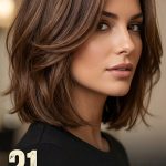 21 Medium Length Hairstyles Haircuts with Light Movement
