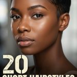 20 Short Hairstyles Black Female Looks with Sleek Taper