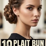 19 Plait Bun Hairstyles for Polished Dance and Work Days