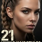 21 Viking Hairstyles with Braided Details and Rugged Undercuts