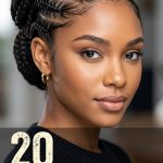 20 Cornrow Hairstyles with Intricate Geometric Lines