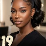 19 Baddie Hairstyles with Sleek Edges and High Ponies