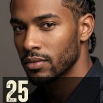 25 Braid Hairstyles for Men with Clean Scalp Line Work