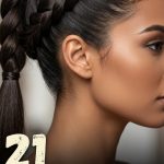 21 Braided Ponytail Hairstyles for Sleek High Updos