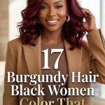 17 Burgundy Hair Black Women Color That Looks Rich