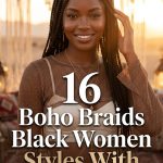 16 Boho Braids Black Women Styles With Effortless Vibes