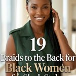 19 Braids to the Back for Black Women for Sleek Styles