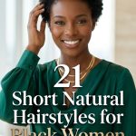21 Short Natural Hairstyles for Black Women That Shine