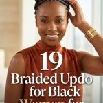 19 Braided Updo for Black Women for Special Events