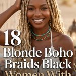 18 Blonde Boho Braids Black Women With Effortless Vibes