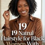 19 Natrul Hairstyle for Black Women With Easy Styling
