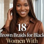 18 Brown Braids for Black Women With Rich Tones