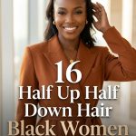 16 Half Up Half Down Hair Black Women Styles to Try