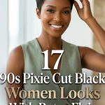 17 90s Pixie Cut Black Women Looks With Retro Flair