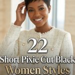 22 Short Pixie Cut Black Women Styles With Edge