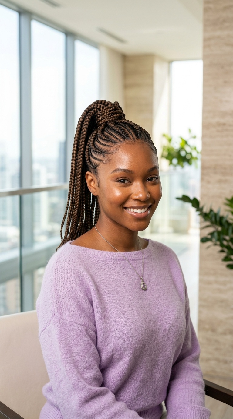 Feed In Braided Ponytail Styles