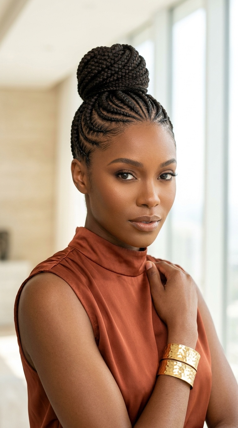 Feed In Braids For Black Women