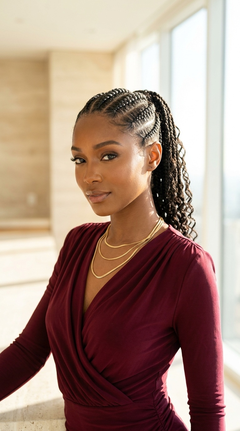 Feed In Cornrow Hairstyles