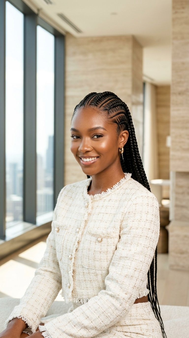 Feed In Cornrows Hairstyles