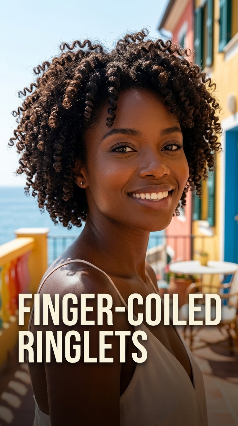Finger-Coiled Ringlets