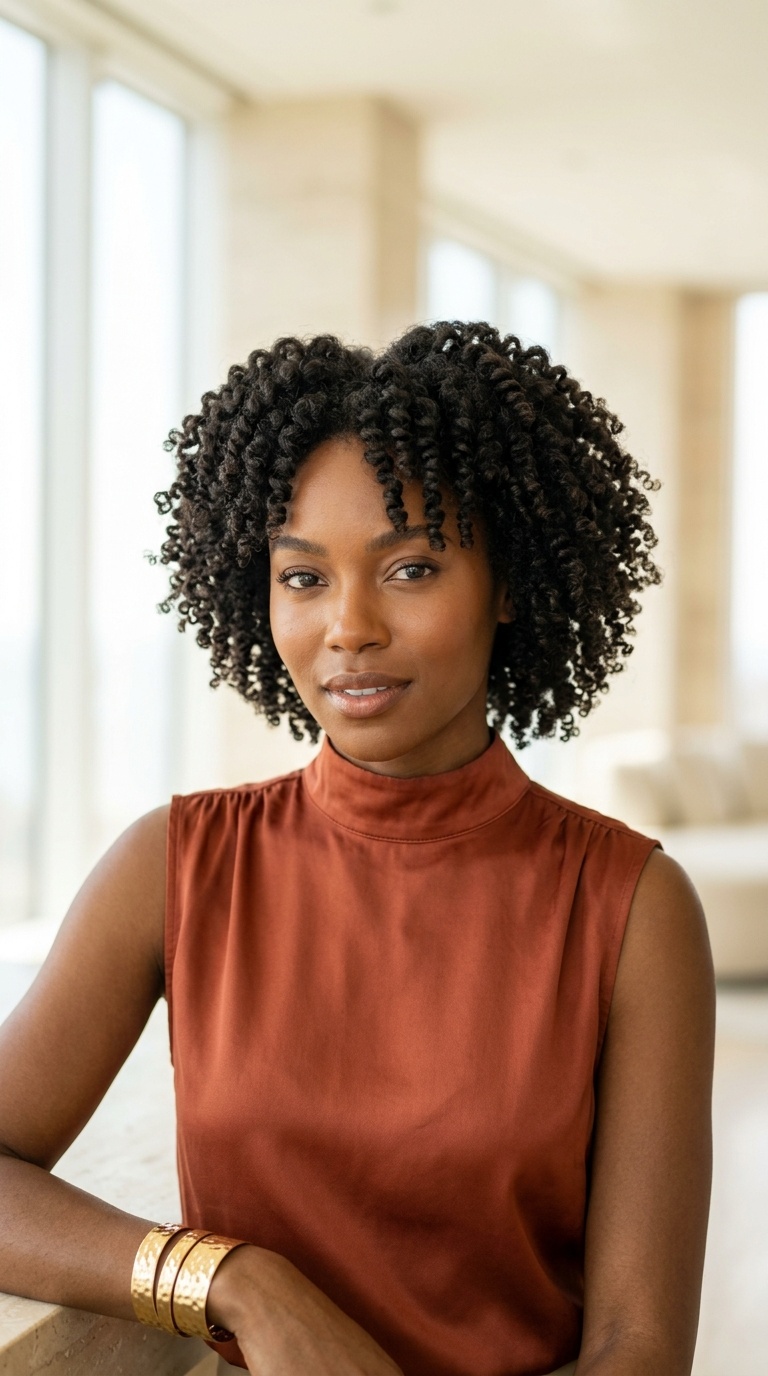 Finger Coils For Short Hair