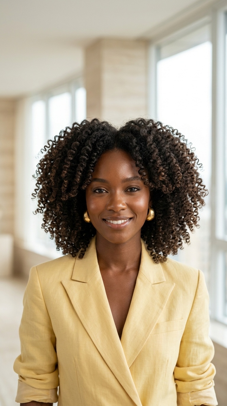 Finger Coils Natural Hair