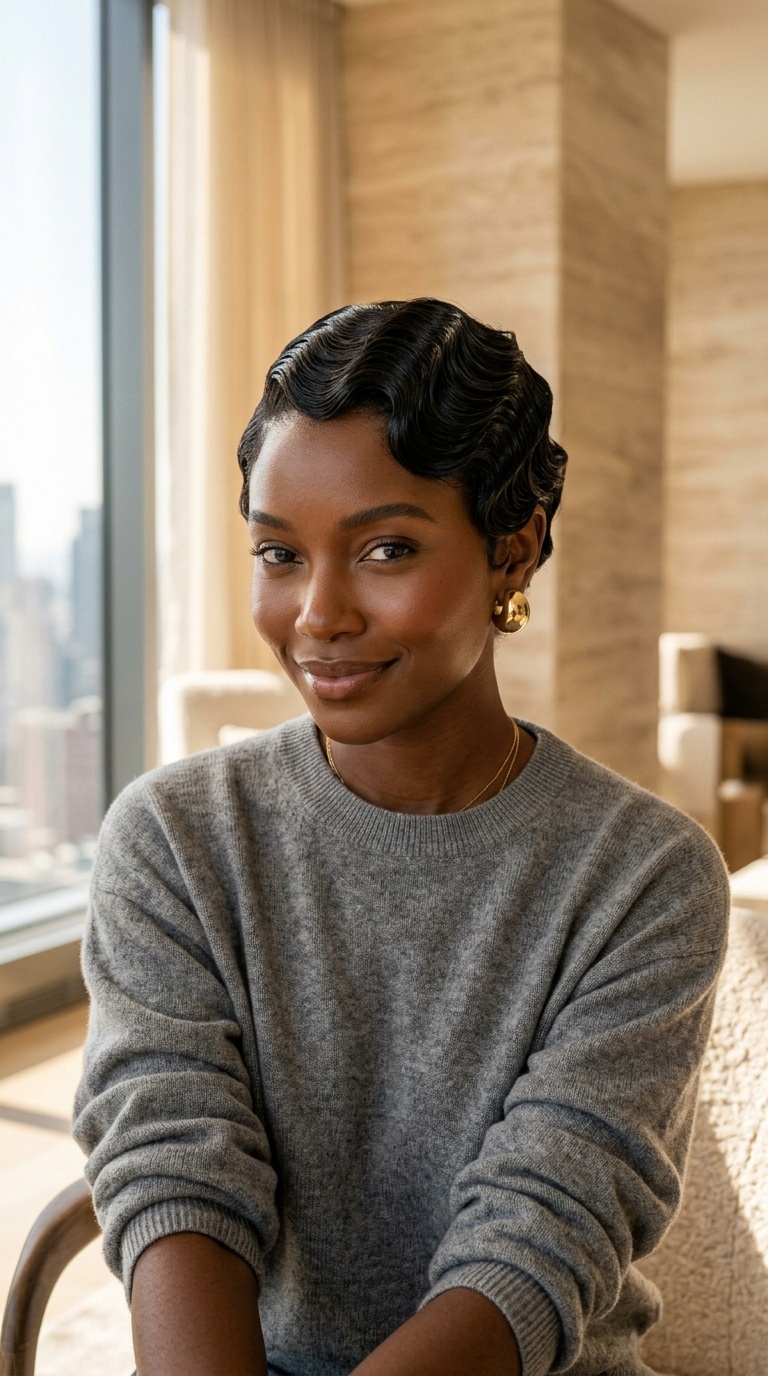 Finger Waves Hairstyles