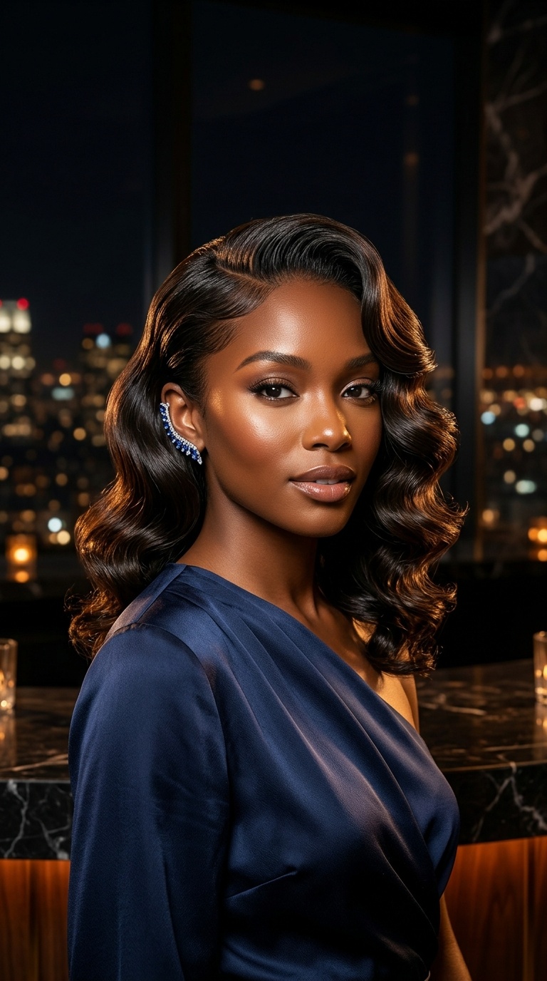 Finger Waves Prom Hairstyles