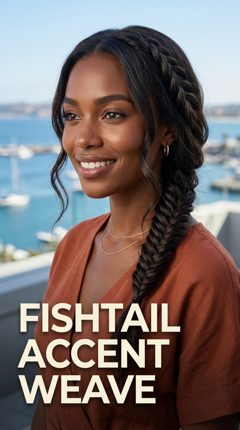 Fishtail Accent Weave