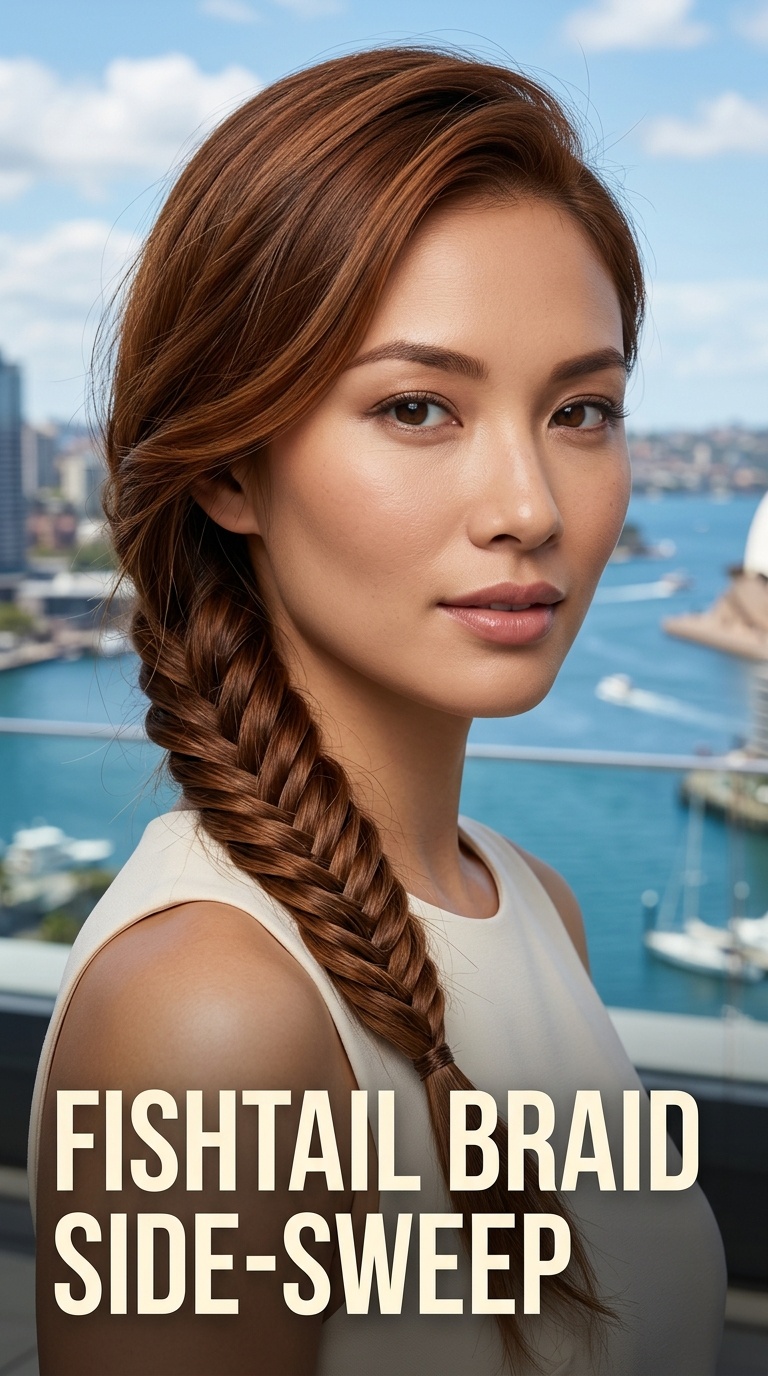 Fishtail Braid Side-Sweep