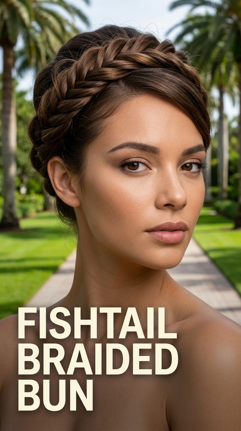 Fishtail Braided Bun