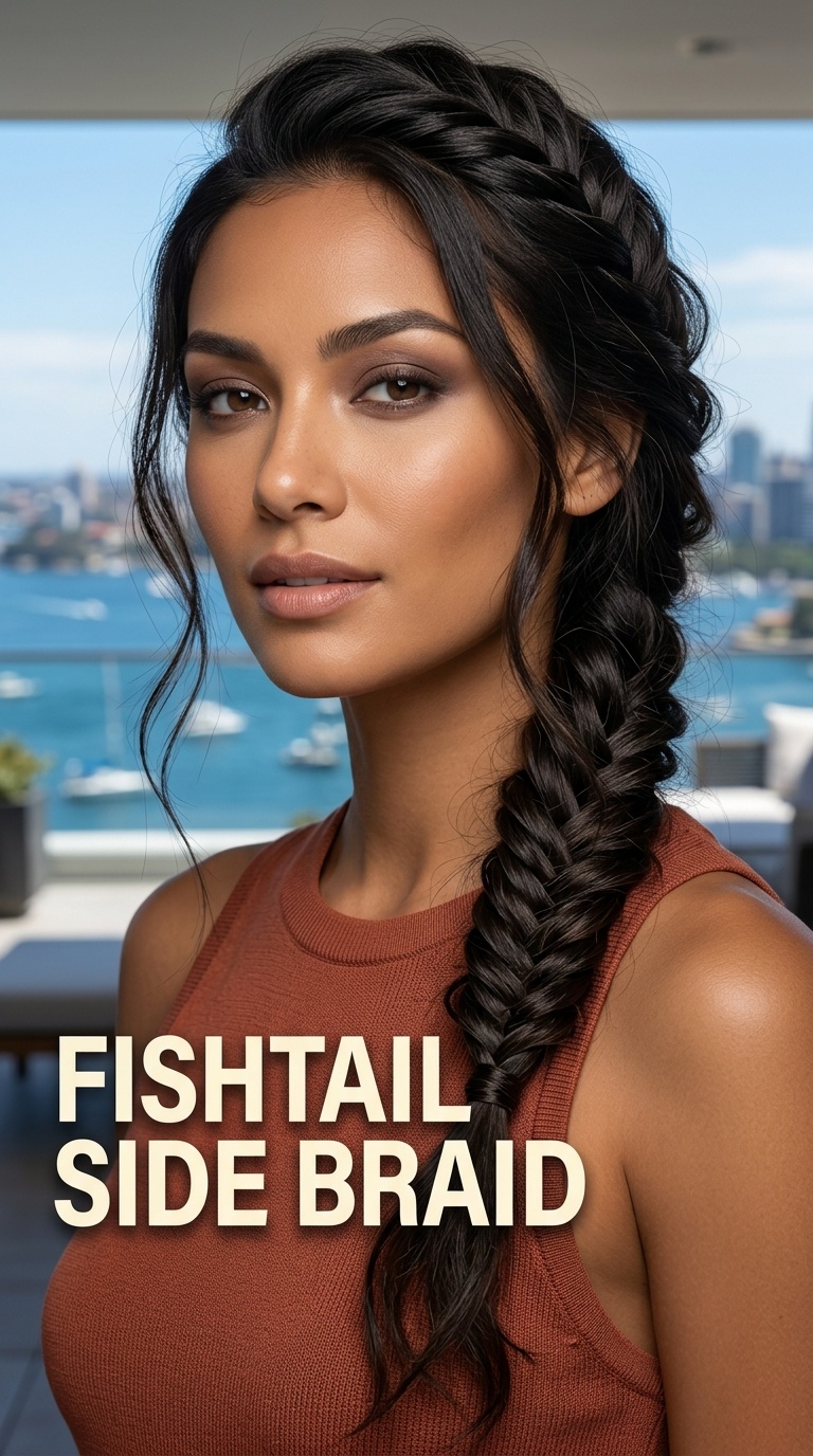 Fishtail Side Braid