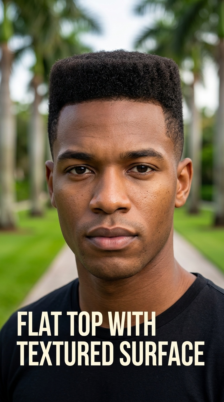 Flat Top with Textured Surface