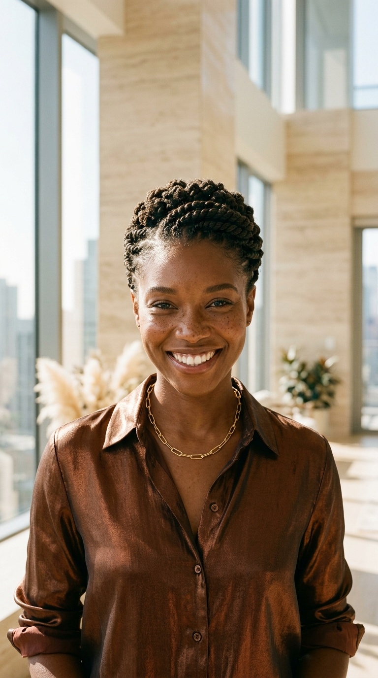 Flat Twist For Short Natural Hair