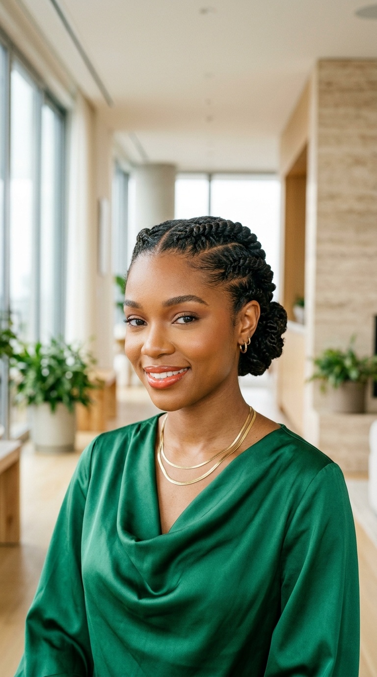Flat Twist Natural Hairstyles