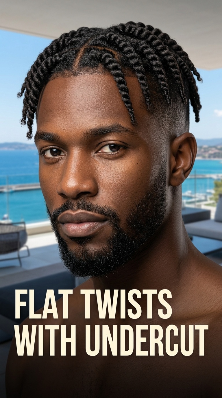 Flat Twists with Undercut