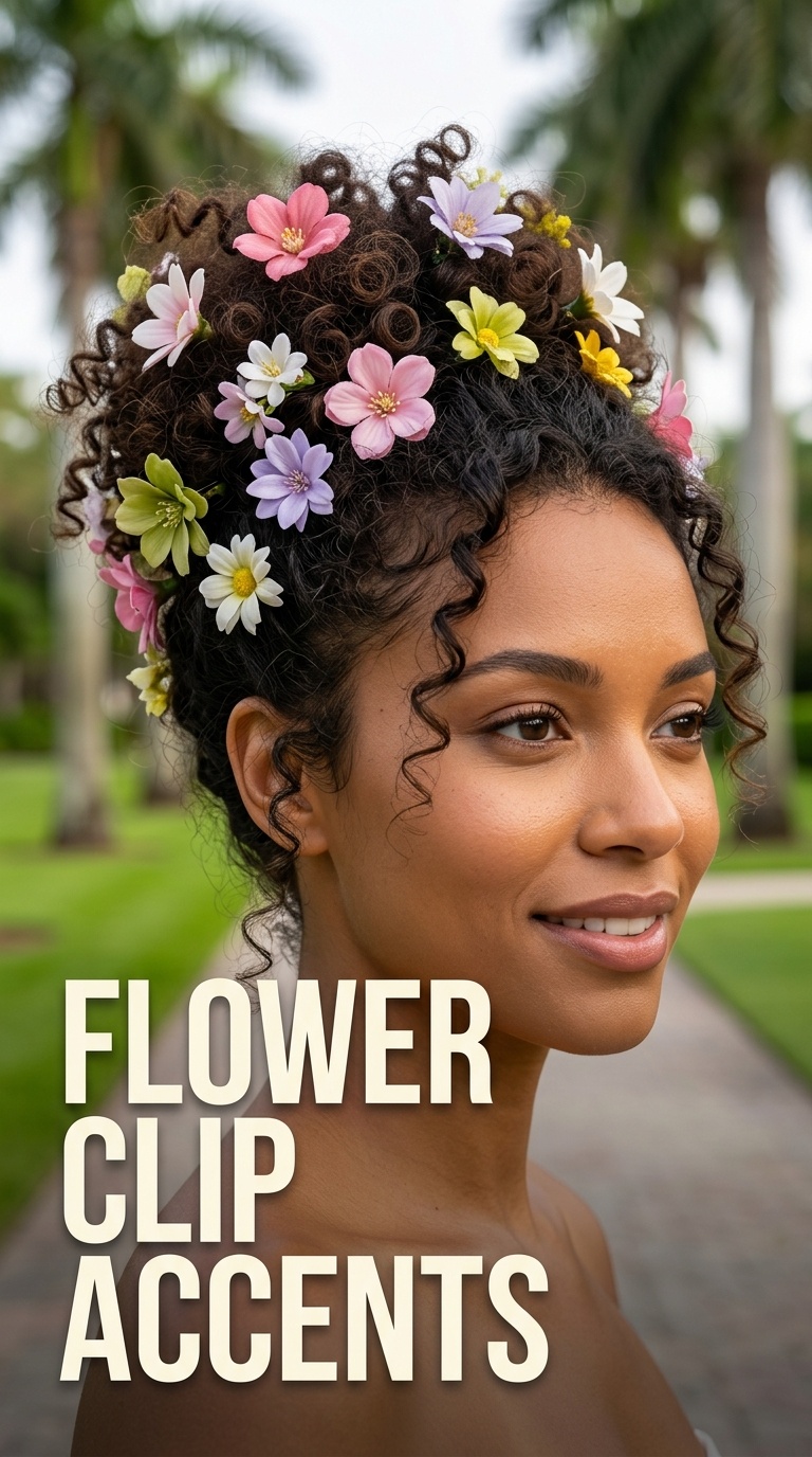 Flower Clip Accents