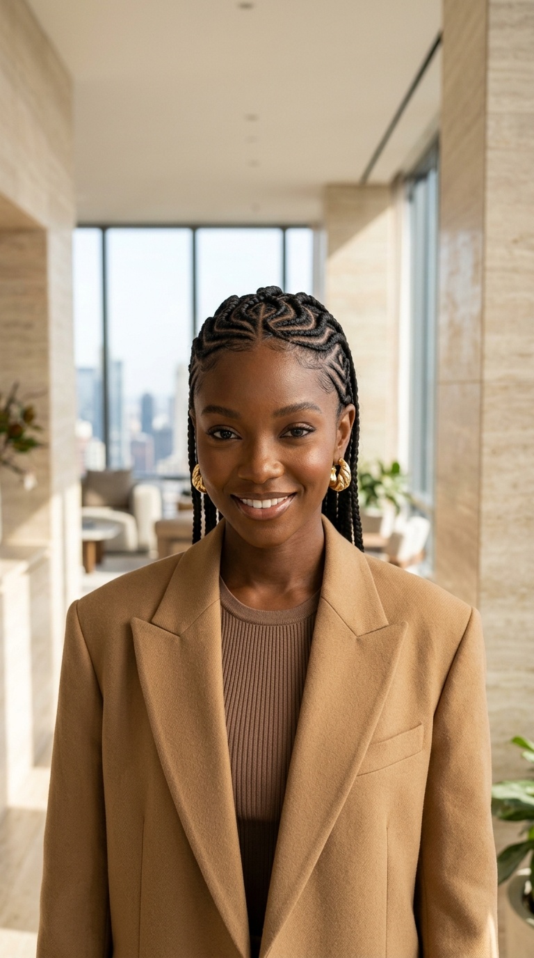 Freehand Curved Braid Patterns